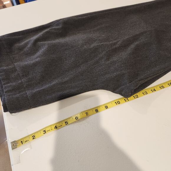 Talbots Womens Gray Heritage Straight Leg Side Zip Dress Pants Size 16 Stretch - Picture 10 of 11